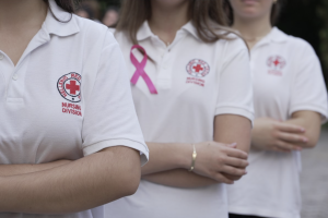 Ο Ελληνικός Ερυθρός Σταυρός πρωτοστατεί στις δράσεις ενημέρωσης και ευαισθητοποίησης για τον καρκίνο του μαστού