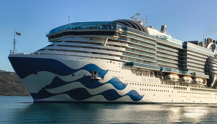 κρουαζιερόπλοιο sun princess